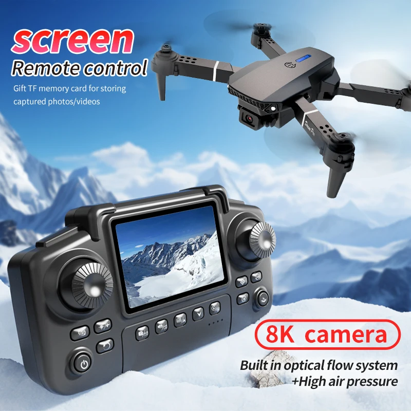 Профессиональный дрон E88 PRO  – обзор и цена Drone Camera Wide Angle