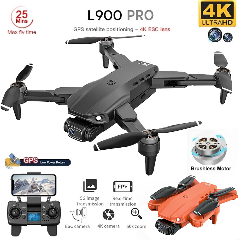 Квадрокоптер L900 Pro складной – обзор и цена Drone Camera Hd