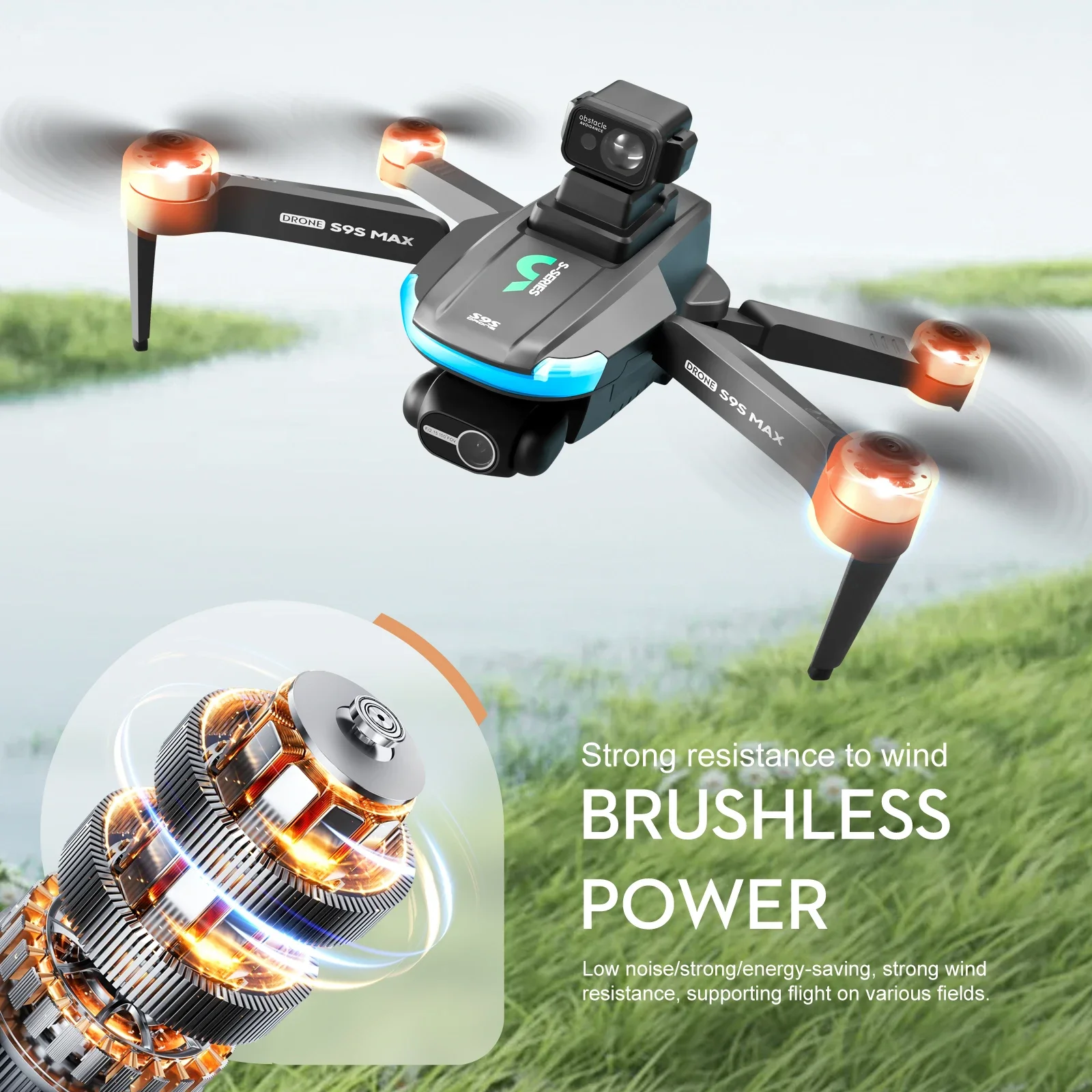 НОВЫЙ S9S MAX MINI Drone 4K 2- – обзор и цена Drone Camera Hd