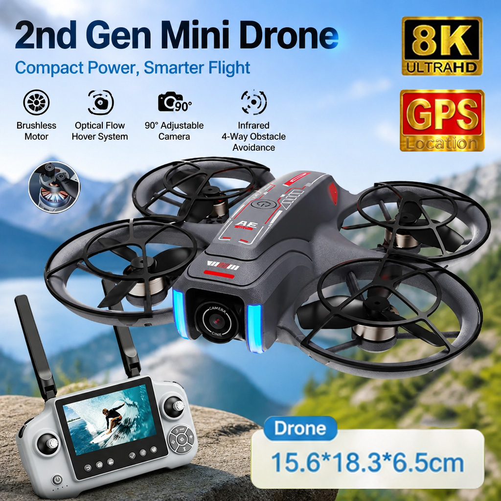Новый профессиональный GPS-дро – обзор и цена Drone Camera Professional