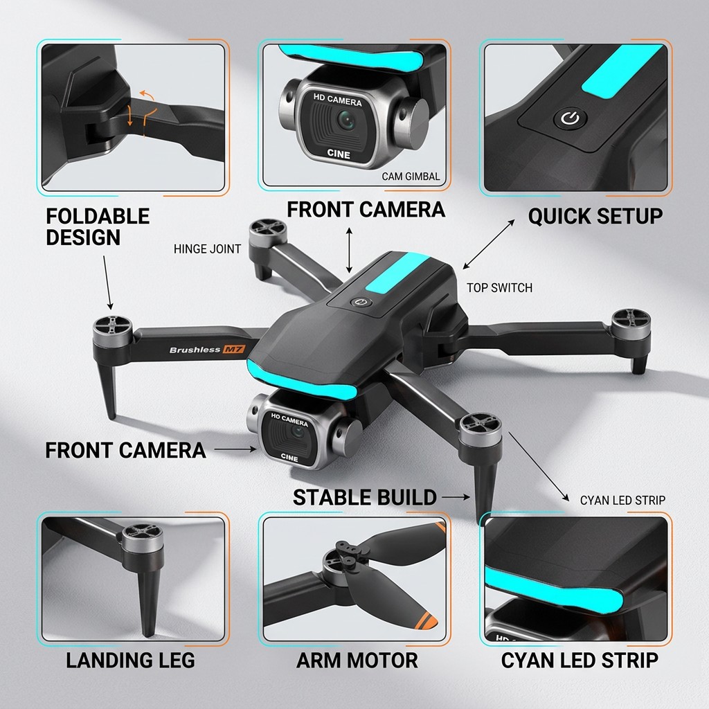 Новый профессиональный радиоуп – обзор и цена Drone Camera Professional
