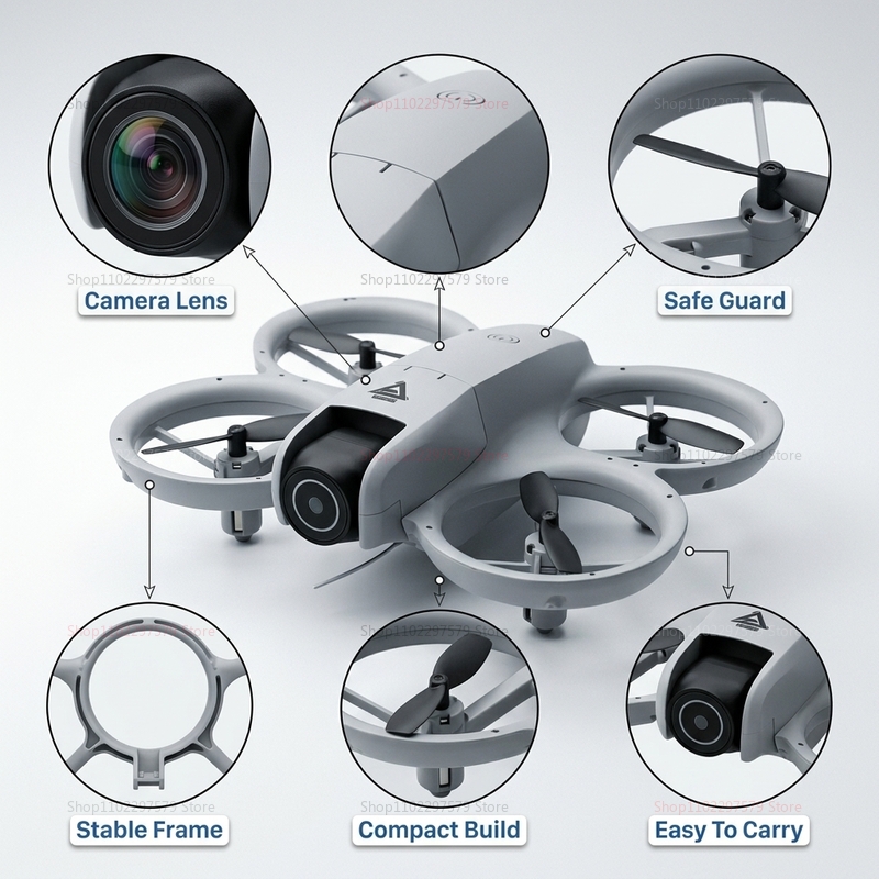 Мини-дрон 2026 с камерой 8K HD – обзор и цена Drone Camera Professional